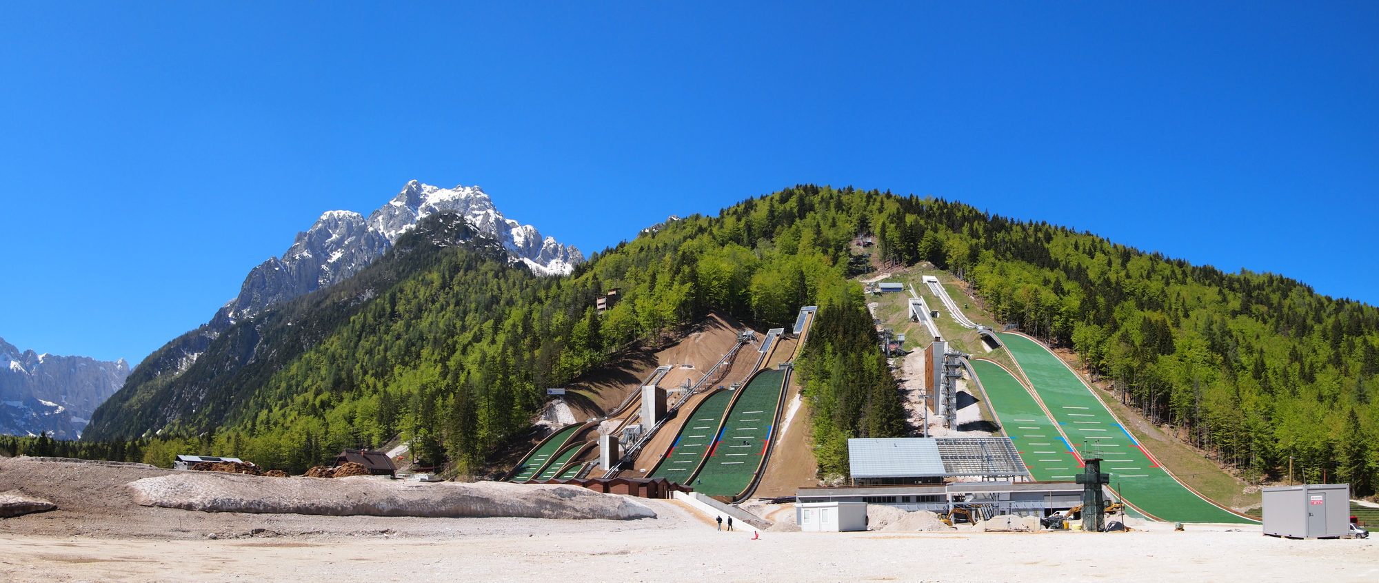 Skakalnice Nordijskega centra Planica